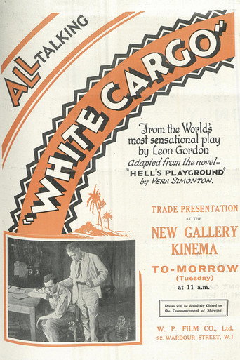 White Cargo movie poster