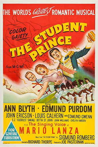 The Student Prince movie poster