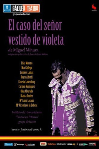The Case of the Man Dressed in Violet movie poster