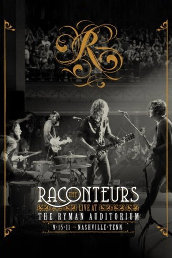 The Raconteurs - Live at the Ryman Auditorium movie poster