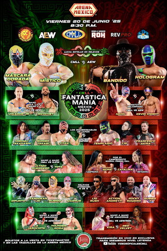CMLL Presenta NJPW Fantastica Mania México 2025 movie poster