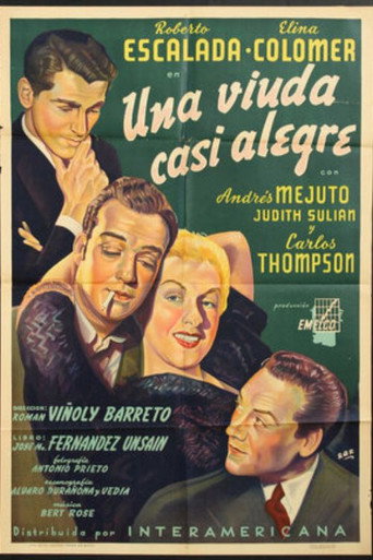 Una viuda casi alegre movie poster