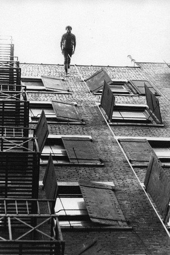 Man Walking Down the Side of a Building movie poster