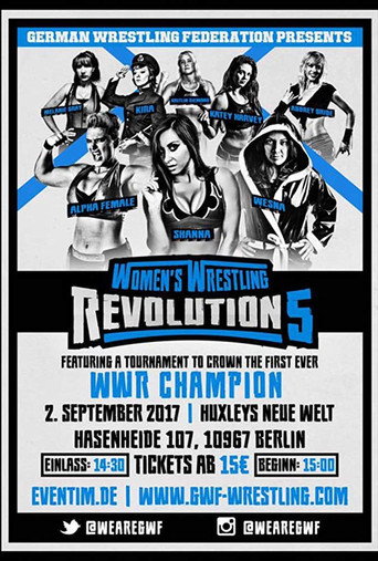 GWF Women's Wrestling Revolution 5 movie poster