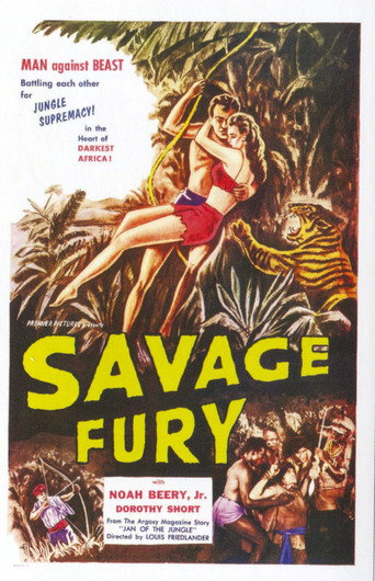Savage Fury movie poster