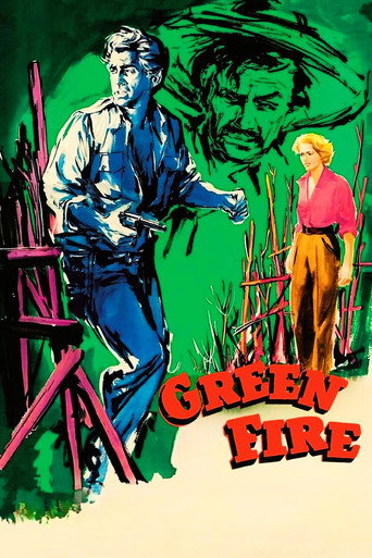 Green Fire movie poster