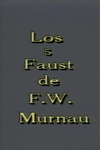 Los 5 Faust de F. W. Murnau movie poster