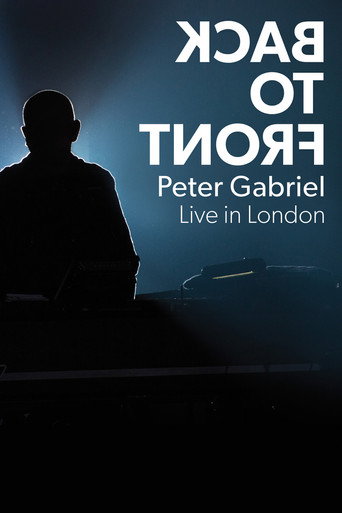 Peter Gabriel - Back to Front movie poster