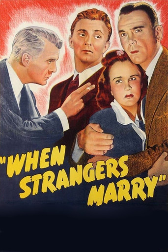 When Strangers Marry movie poster
