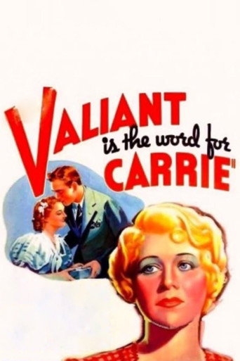 Valiant Is the Word for Carrie movie poster