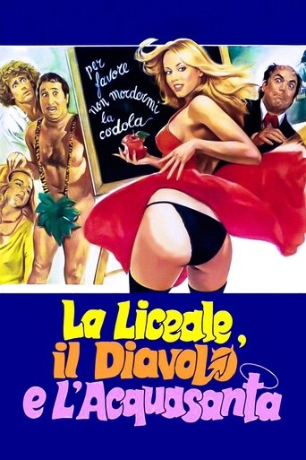 The Highschool Girl, the Devil, and the Holywater movie poster