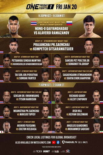 ONE Friday Fights 1: Nong-O vs. Ramazanov movie poster