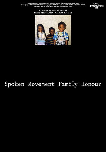 Spoken Movement Family Honour movie poster