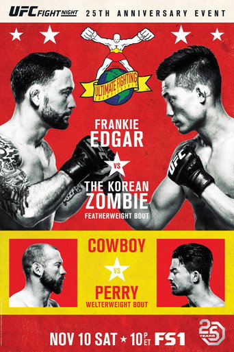UFC Fight Night  139:  Korean Zombie vs Rodriguez movie poster