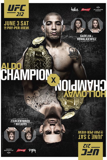 UFC 212: Aldo vs. Holloway movie poster