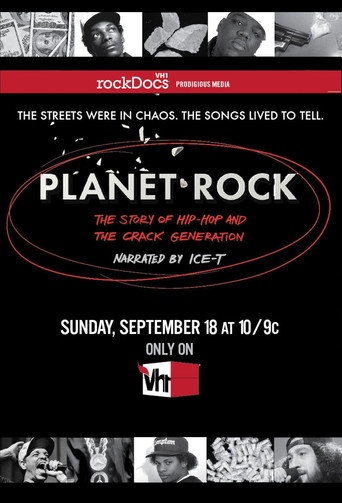 Planet Rock: The Story of Hip-Hop and the Crack Generation movie poster