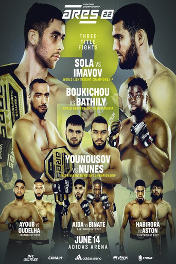 ARES 22: Sola vs. Imavov movie poster