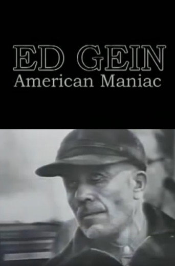 Ed Gein: American Maniac movie poster