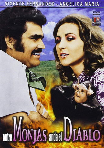 Entre Monjas Anda El Diablo movie poster
