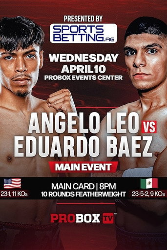 Angelo Leo vs. Eduardo Baez movie poster
