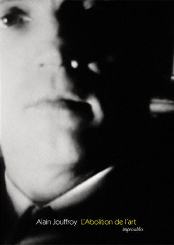 L'abolition de l'art movie poster