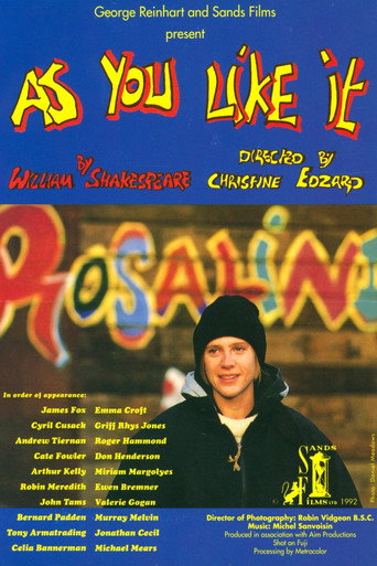 As You Like It movie poster
