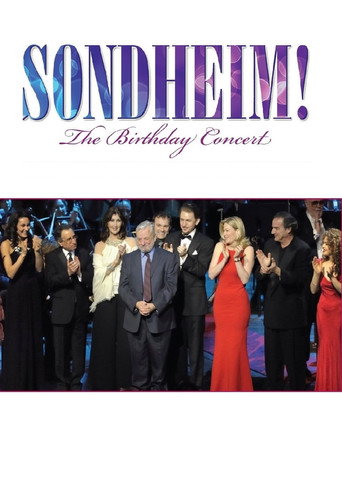 Sondheim! The Birthday Concert movie poster