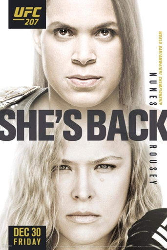 UFC 207: Nunes vs. Rousey movie poster
