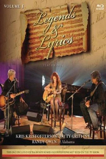 Legends & Lyrics: Vol. 1: Kris Kristofferson, Patty Griffin and Randy Owen movie poster