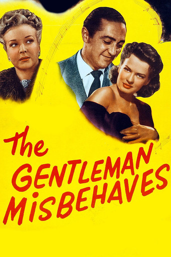 The Gentleman Misbehaves movie poster