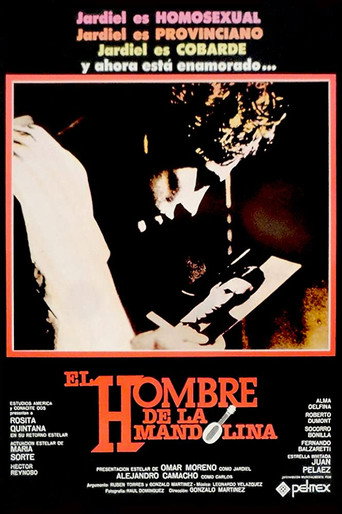 El hombre de la mandolina movie poster
