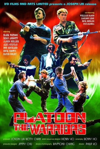 Platoon the Warriors movie poster