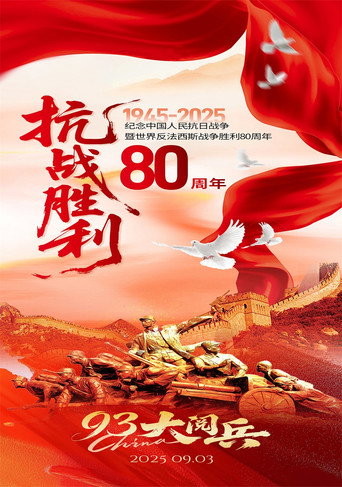 纪念中国人民抗日战争暨世界反法西斯战争胜利80周年大会 movie poster