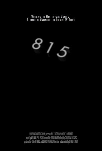 815 - The Story of the Lost Pilot movie poster