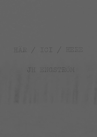 HÄR / ICI / HERE movie poster