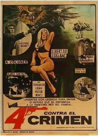 4 Contra el Crimen movie poster
