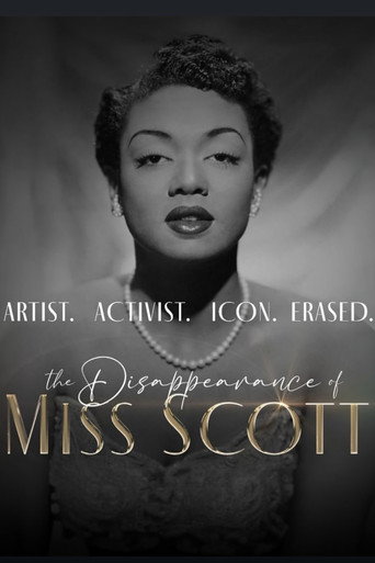 The Disappearance of Miss Scott movie poster