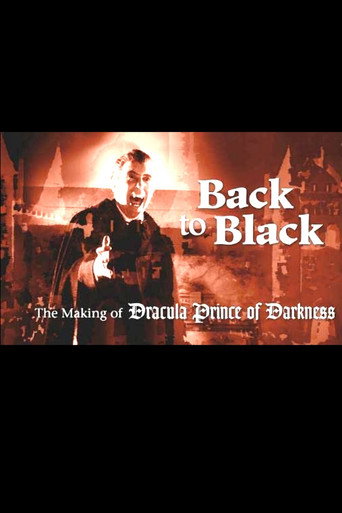Back to Black: The Making of Dracula Prince of Darkness movie poster