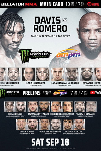 Bellator 266: Davis vs. Romero movie poster