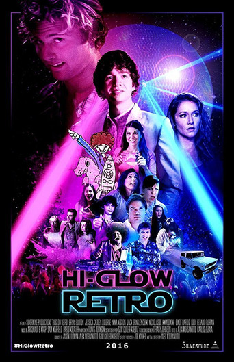 Hi-Glow Retro movie poster