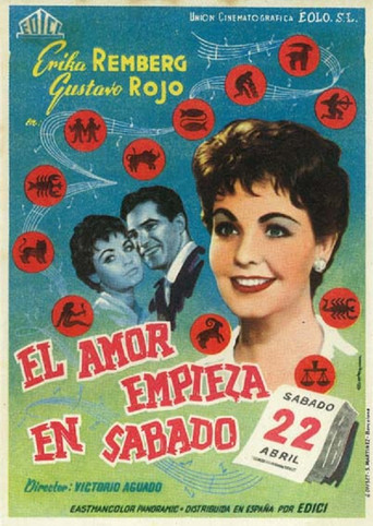 El amor empieza en sábado movie poster