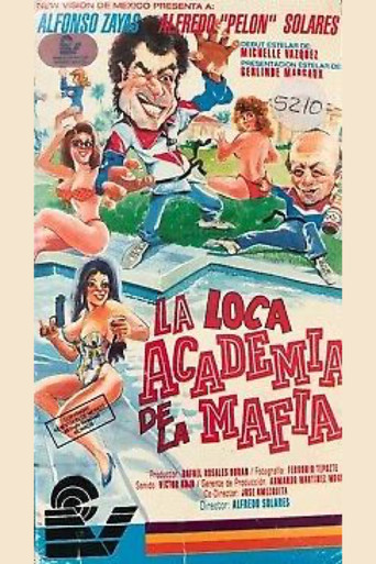 La loca academia de la mafia movie poster