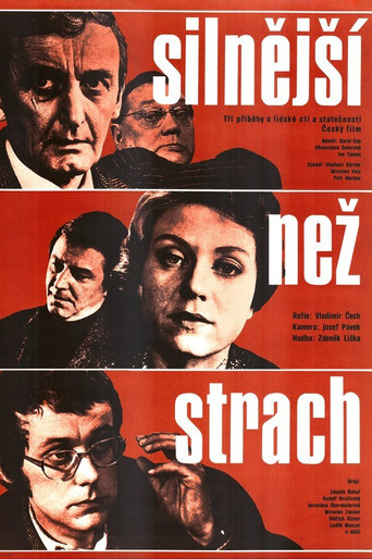 Silnější než strach movie poster