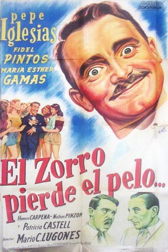 El zorro pierde el pelo movie poster