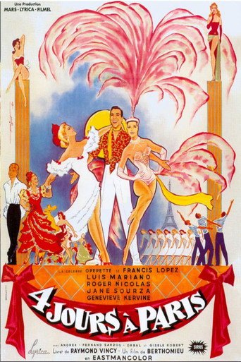 Four Days in Paris movie poster