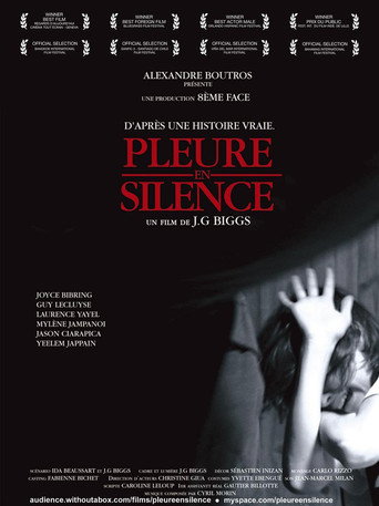 Pleure en silence movie poster