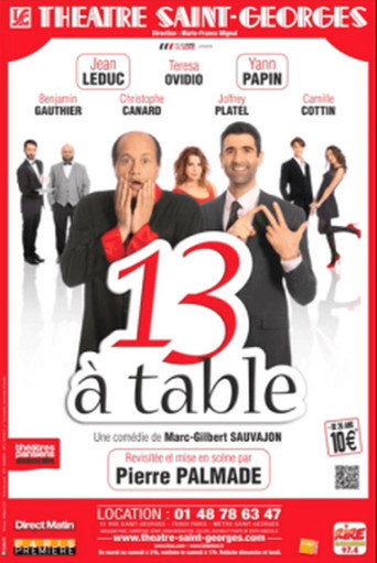 Treize à table movie poster