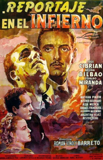 Reportaje en el infierno movie poster