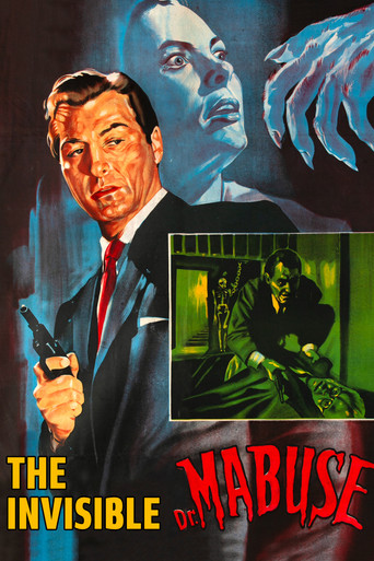 The Invisible Dr. Mabuse movie poster