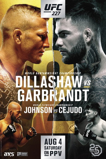 UFC 227: Dillashaw vs. Garbrandt 2 movie poster